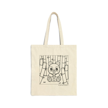 Creative Canvas Collection- Panda Tote