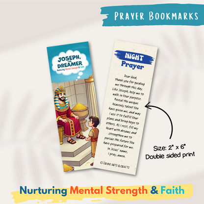 Joseph Prayer Bookmarks