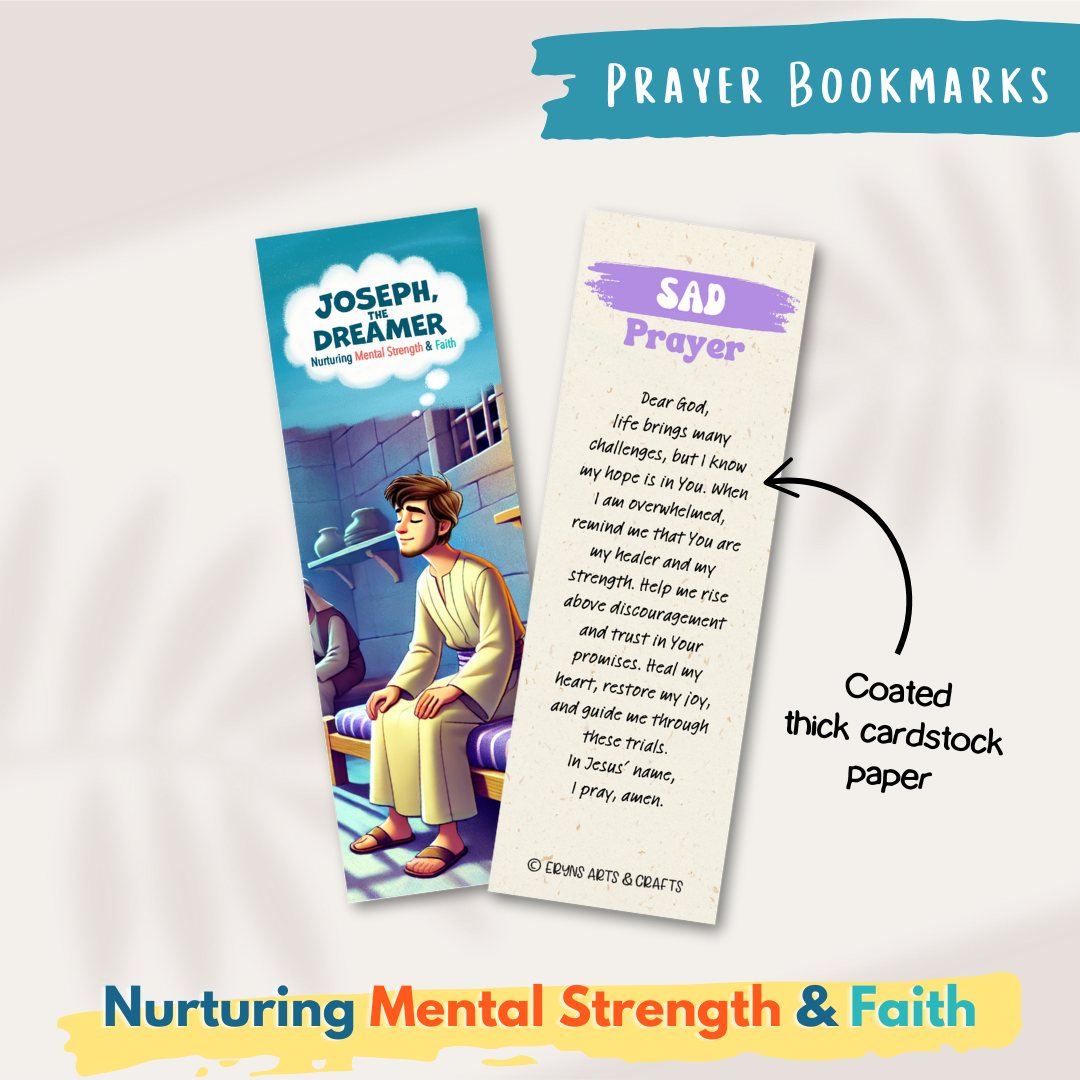 Joseph Prayer Bookmarks